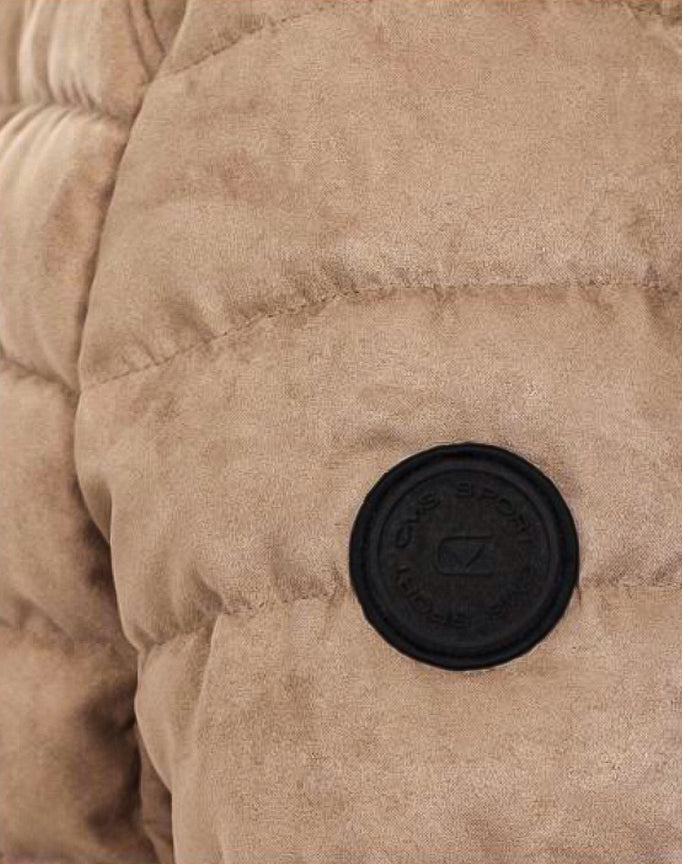 Casa-Moda quilted outdoor jacket  (Suede Beige) - 513712100 / 651
