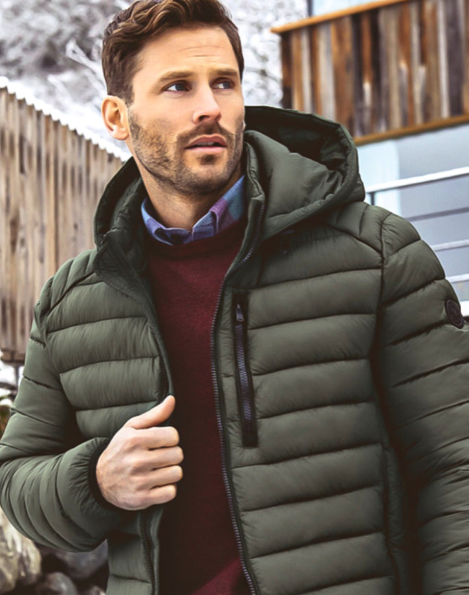 Quilted outdoor jacket hotsell