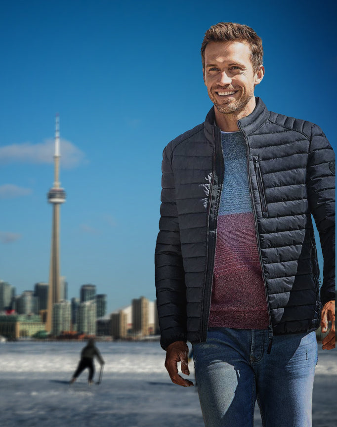 Casa-Moda quilted jacket  (Red)